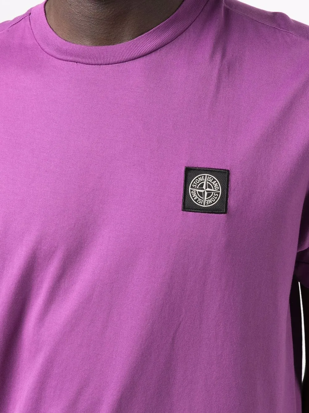 фото Stone island футболка с нашивкой-логотипом