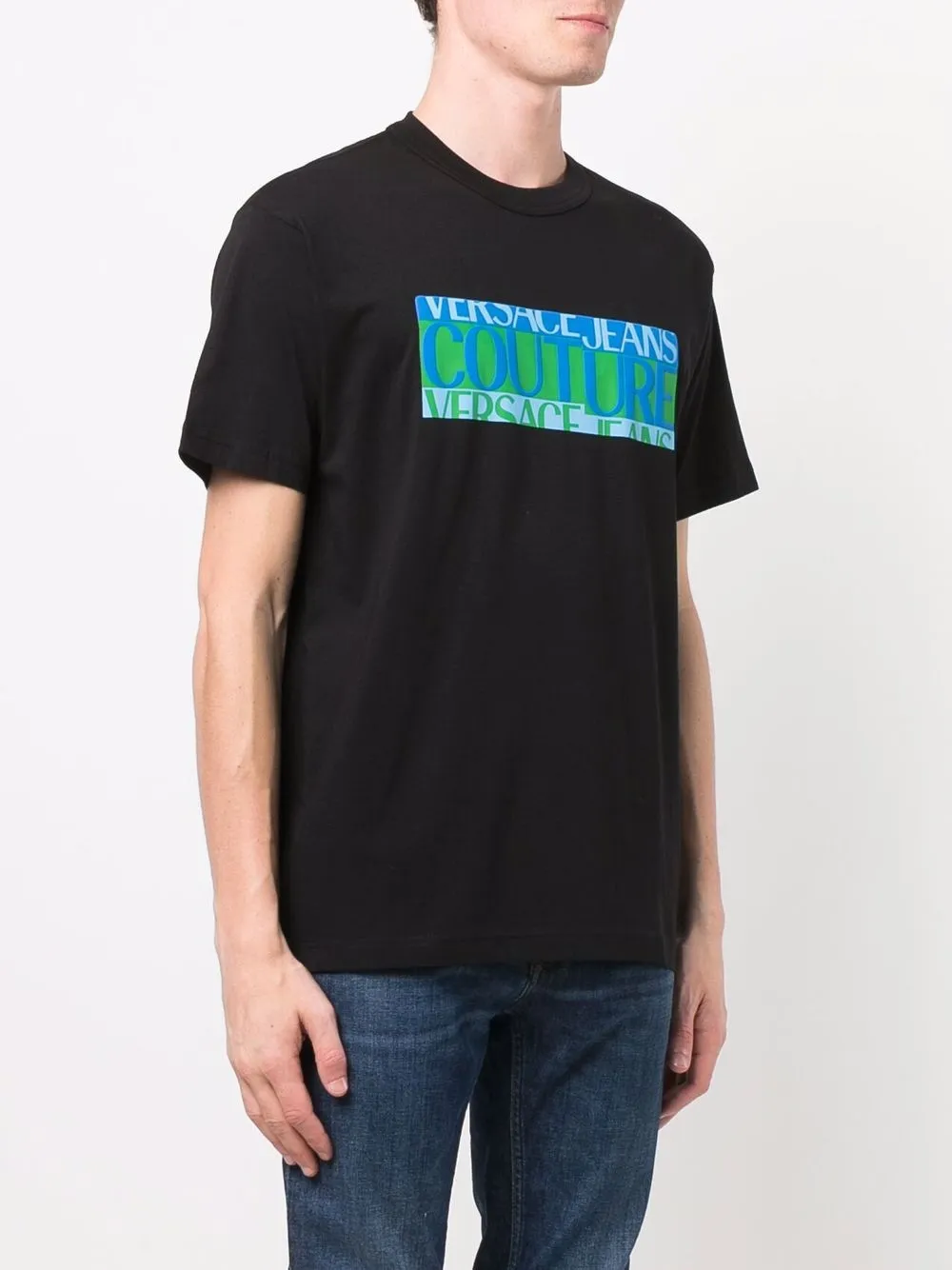 фото Versace jeans couture футболка с логотипом