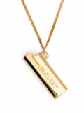 AMBUSH lighter case pendant necklace - Gold