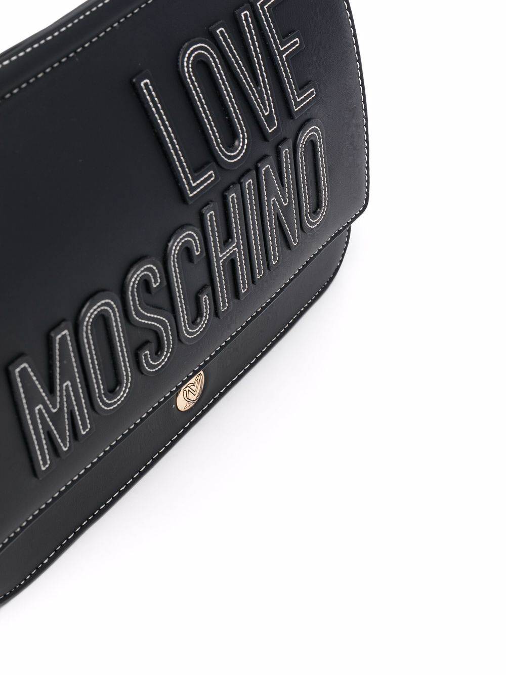 фото Love moschino сумка через плечо с логотипом