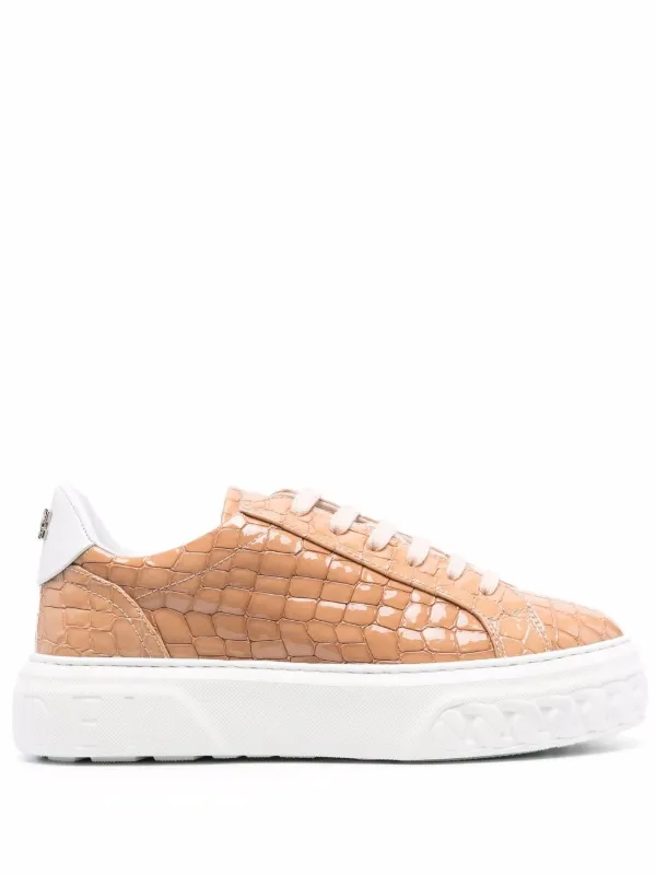 Casadei Sneakers Con Effetto Coccodrillo - Farfetch
