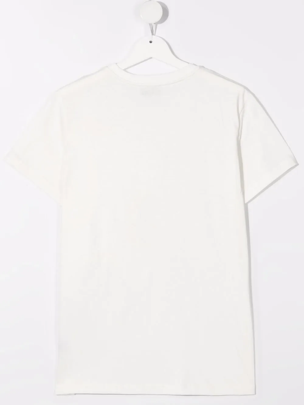 фото Moschino kids футболка с вышитым логотипом