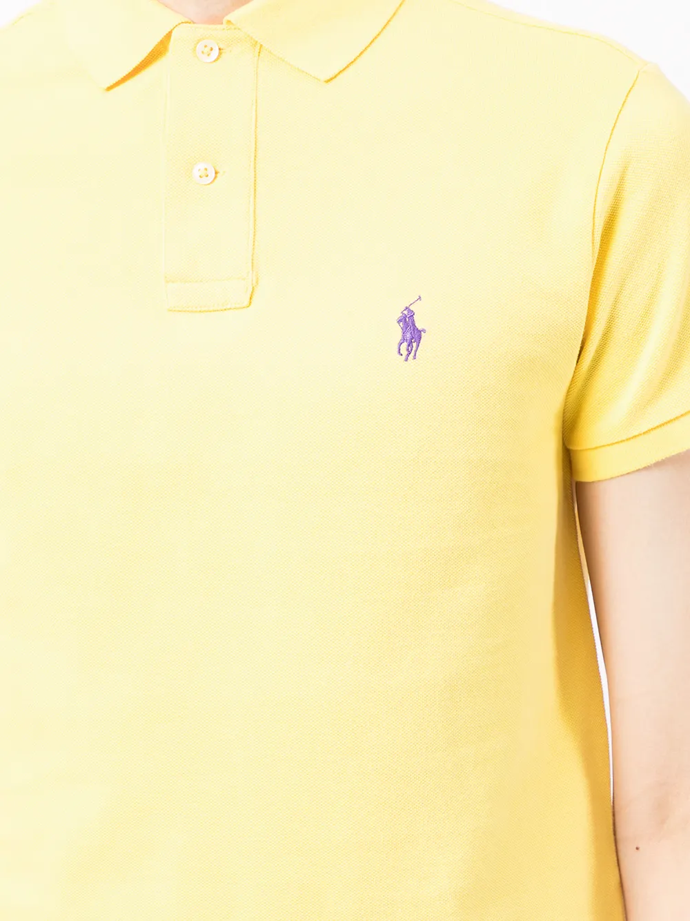 фото Polo ralph lauren рубашка поло с вышивкой