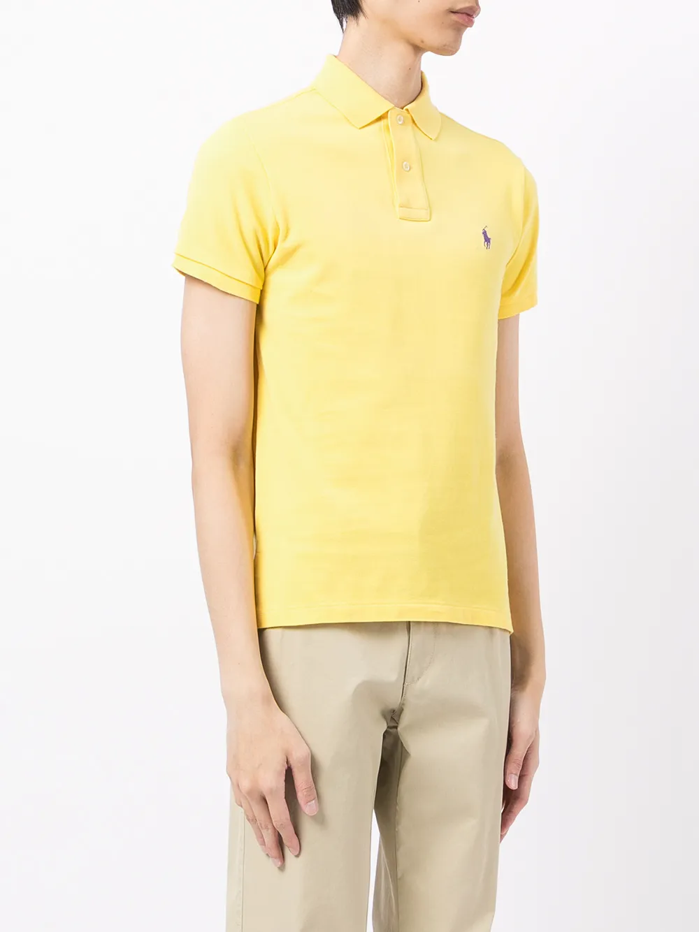 фото Polo ralph lauren рубашка поло с вышивкой