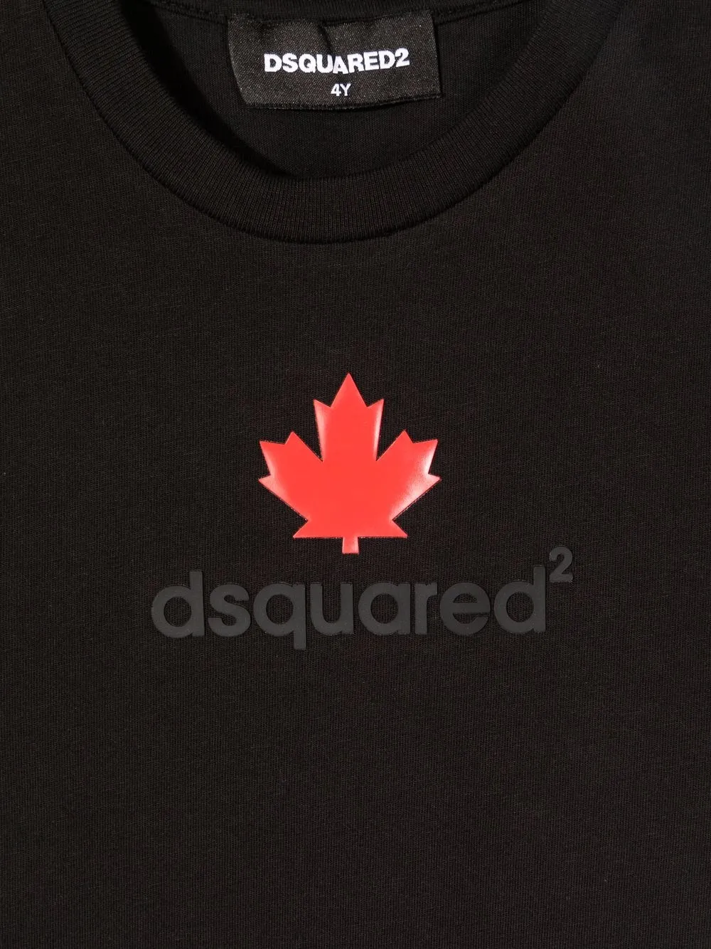 фото Dsquared2 kids футболка с логотипом