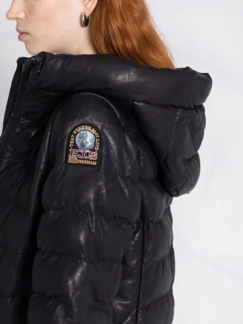 parajumpers jodie leather jacket