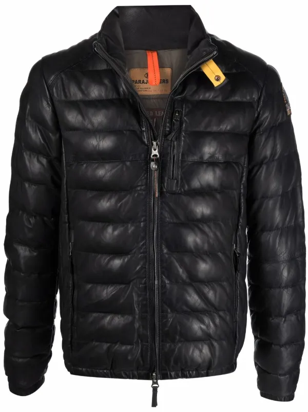 parajumpers leather jacket