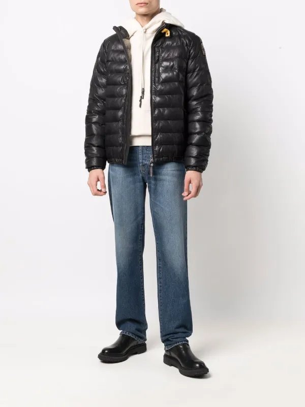 parajumpers ernie leather jacket