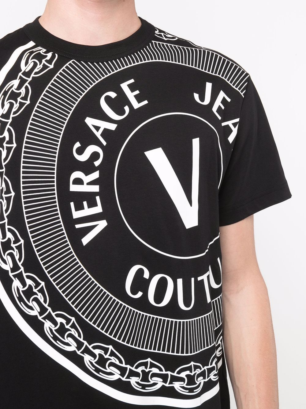 фото Versace jeans couture футболка с логотипом