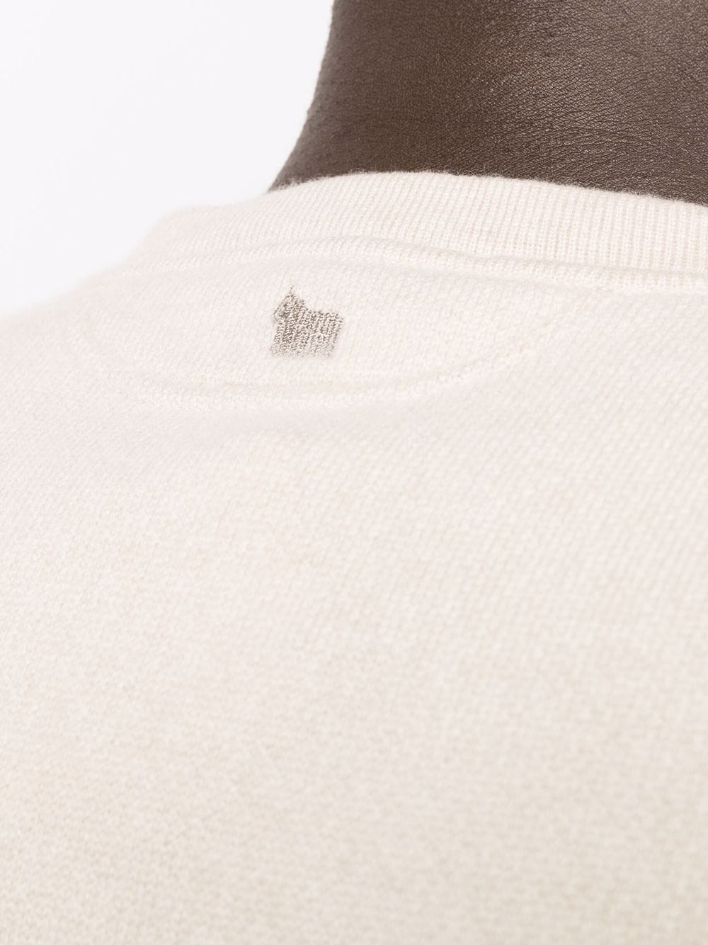 Shop Colombo Cashmere Crew-neck Jumper In Nude