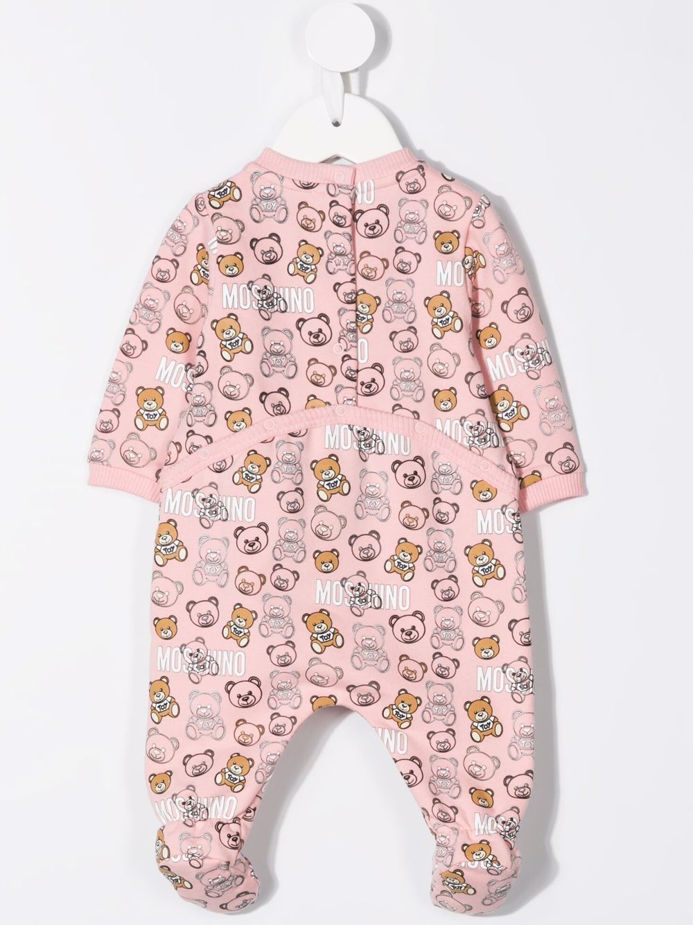 фото Moschino kids толстовка с круглым вырезом и принтом teddy bear