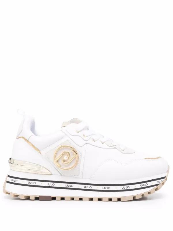 Shop LIU JO Maxi Wonder platform sneakers with Express Delivery - FARFETCH