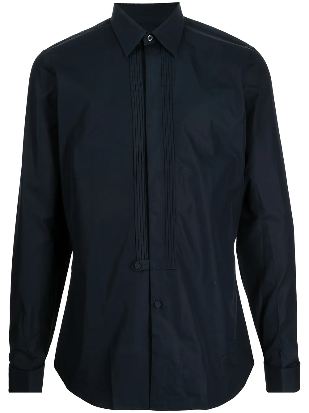 Prada Hemd mit Faltendetail | Blau | Image 1