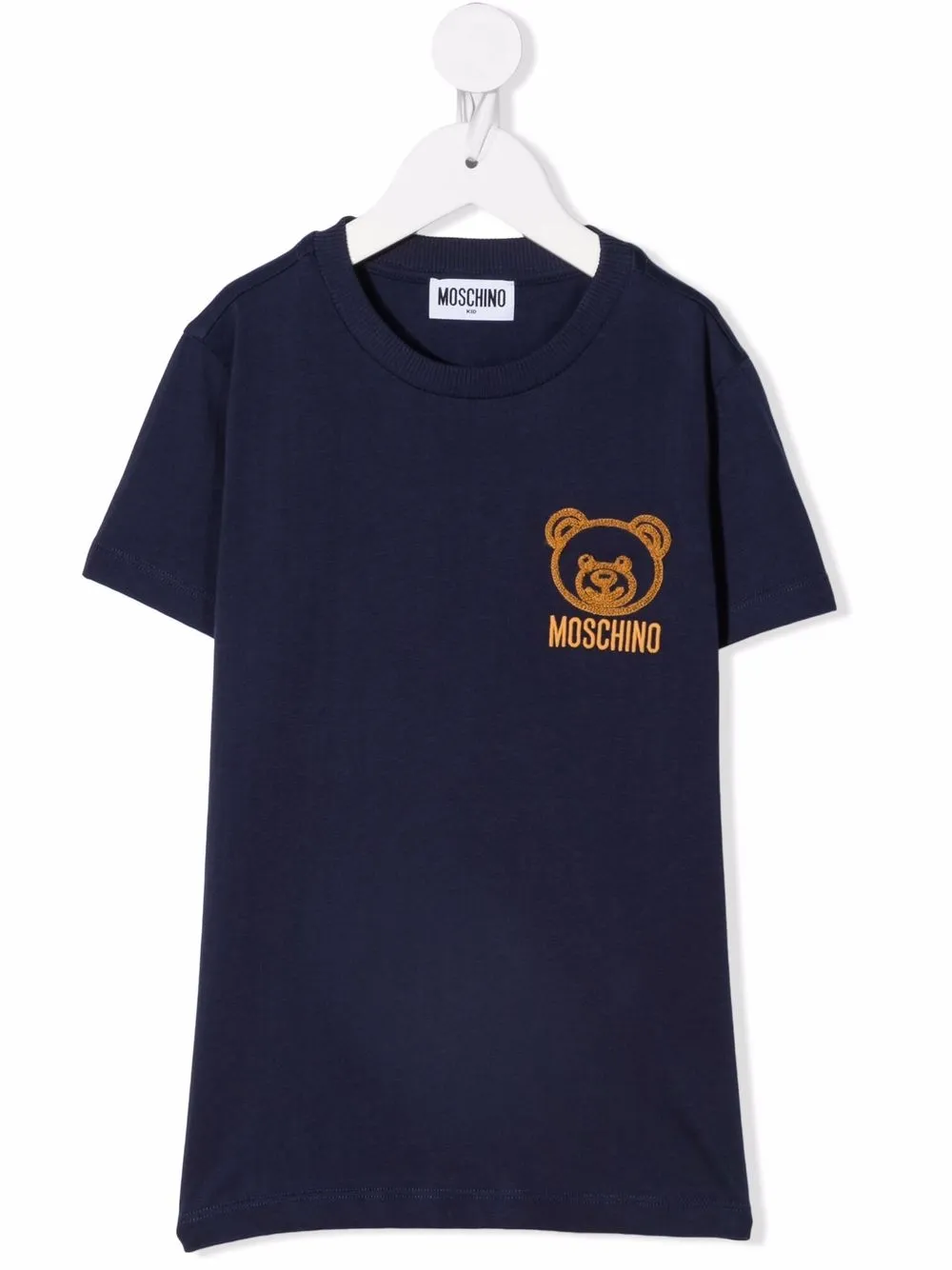 

Moschino Kids playera con motivo Teddy Bear - Azul