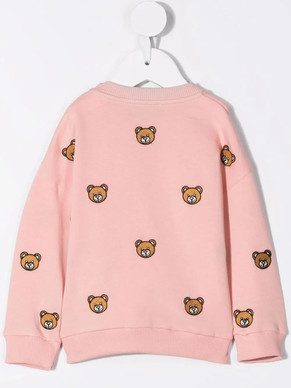 фото Moschino kids толстовка с принтом teddy bear