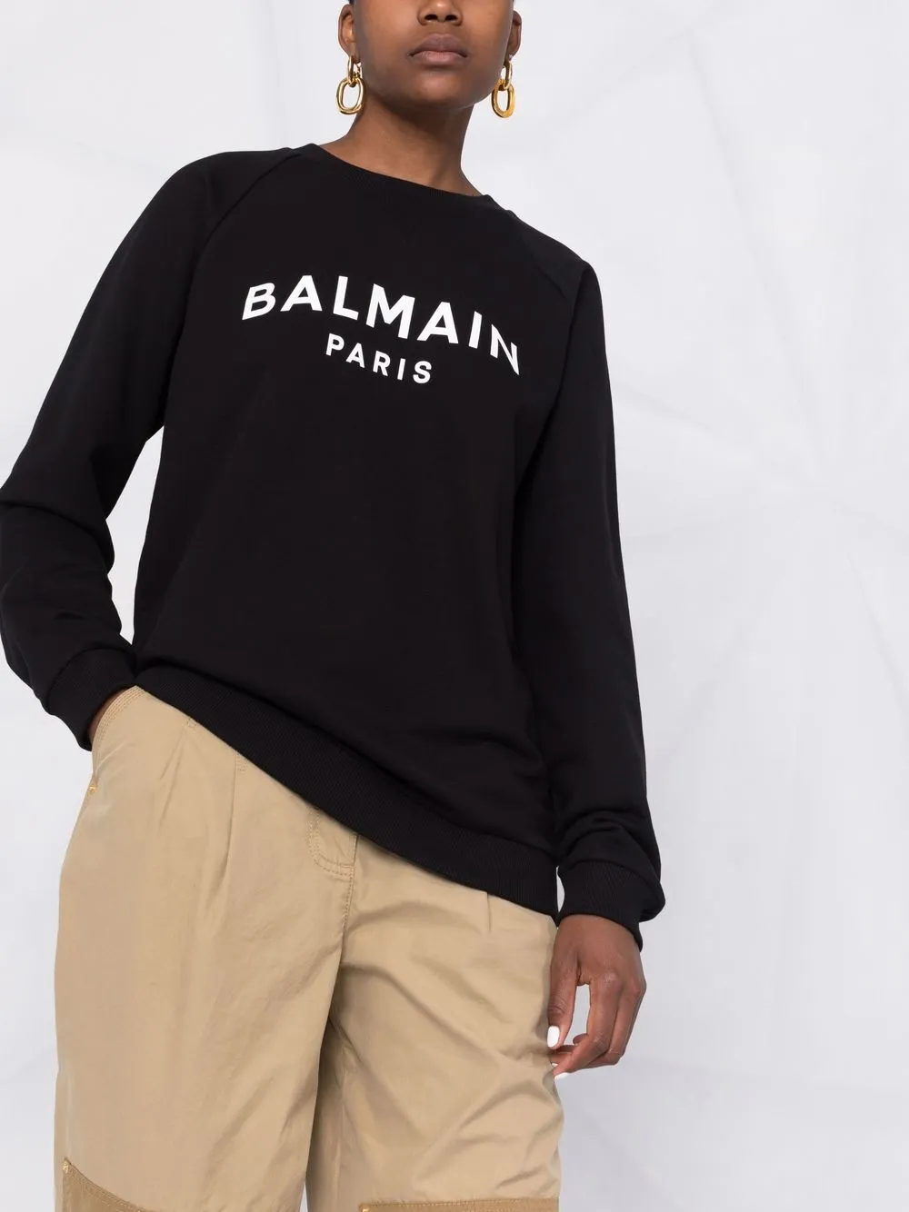 фото Balmain толстовка с логотипом