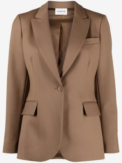 P.A.R.O.S.H. single-breasted tailored blazer