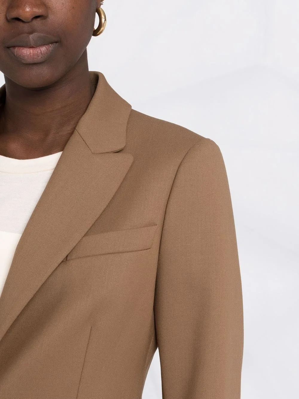 P.a.r.o.s.h Single-breasted Tailored Blazer In Brown