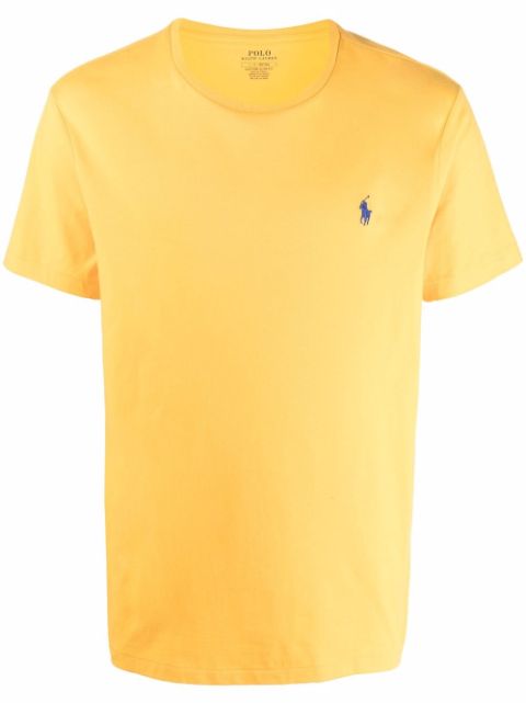 Polo Ralph Lauren embroidered-logo short-sleeved T-shirt