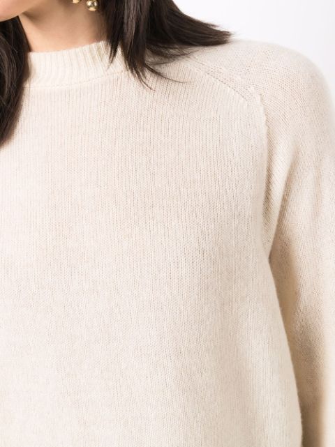 Shop Alysi crew-neck knitted jumper with Express Delivery - FARFETCH