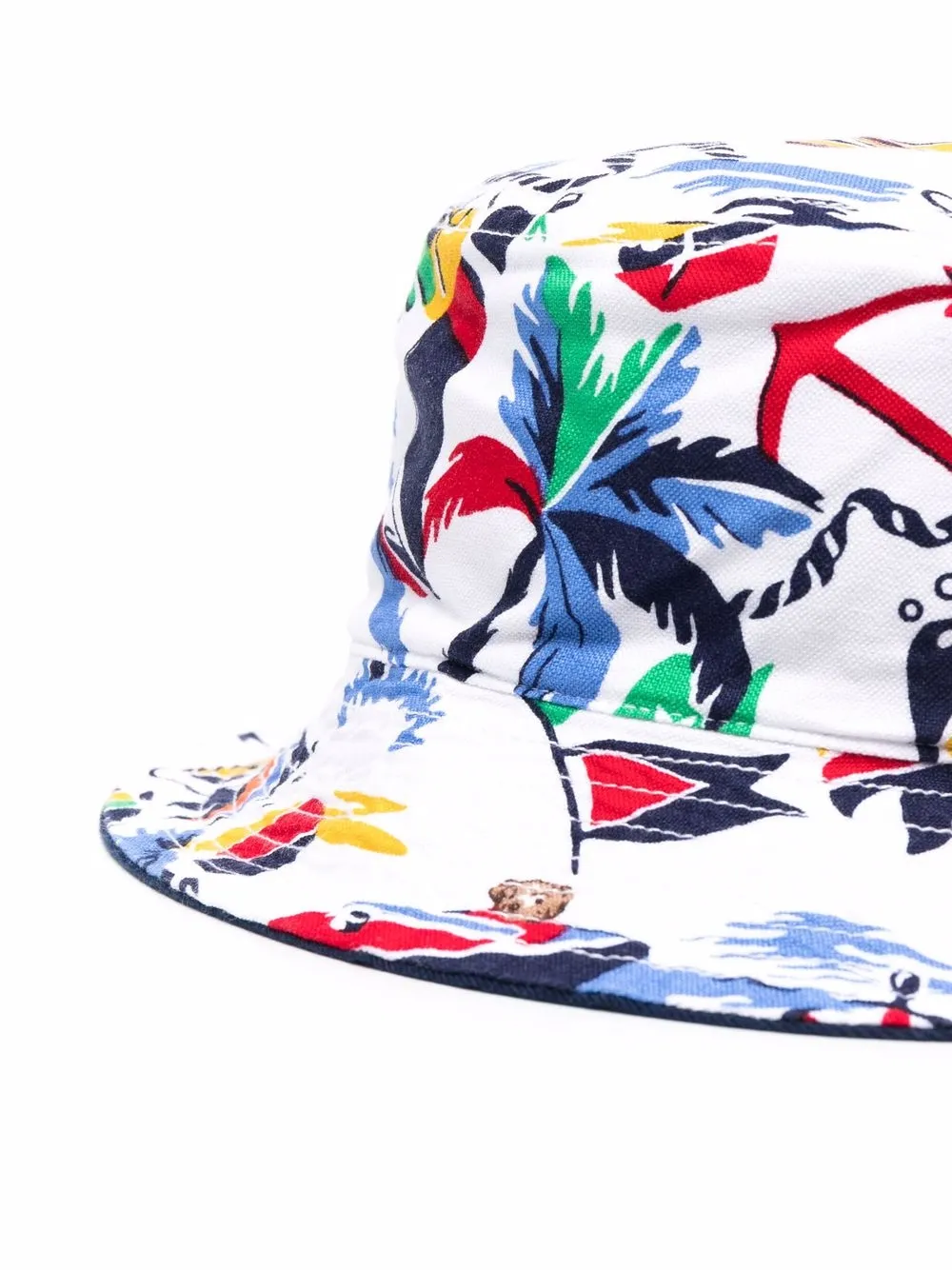  Polo Ralph Lauren Kids Beuteltasche Mit Print   Weiß 