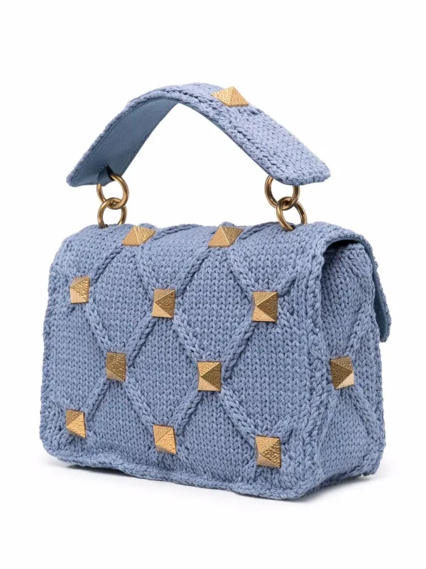 VALENTINO のポーチ♪★ ROMAN STUD ★【ラフィア】 VALENTINO(ヴァレンティノ)のレディース ポーチ 人気アイテム