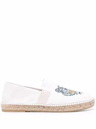 Kenzo Tiger-embroidered Espadrilles - Farfetch
