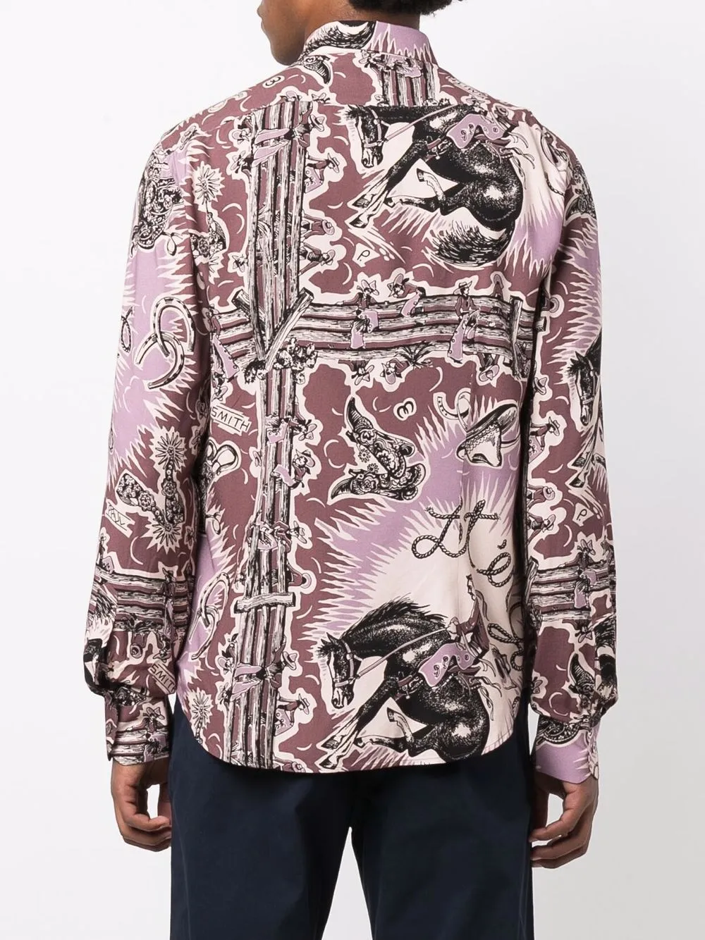 фото Paul smith рубашка с принтом