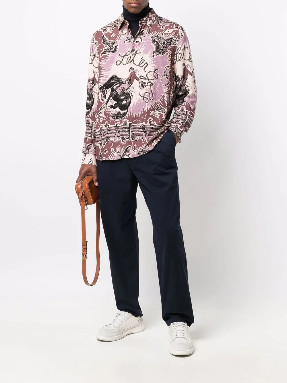 фото Paul smith рубашка с принтом