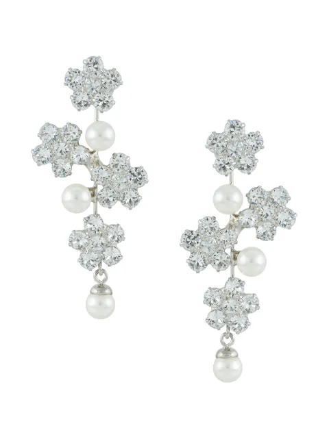 Jennifer Behr Aria パール＆クリスタル ピアス