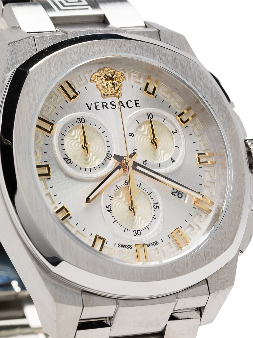 фото Versace наручные часы greca chrono 45 мм