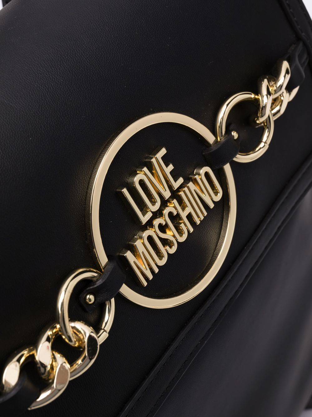 фото Love moschino рюкзак из искусственной кожи с цепочкой