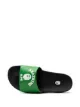 A BATHING APE® College "green" slides