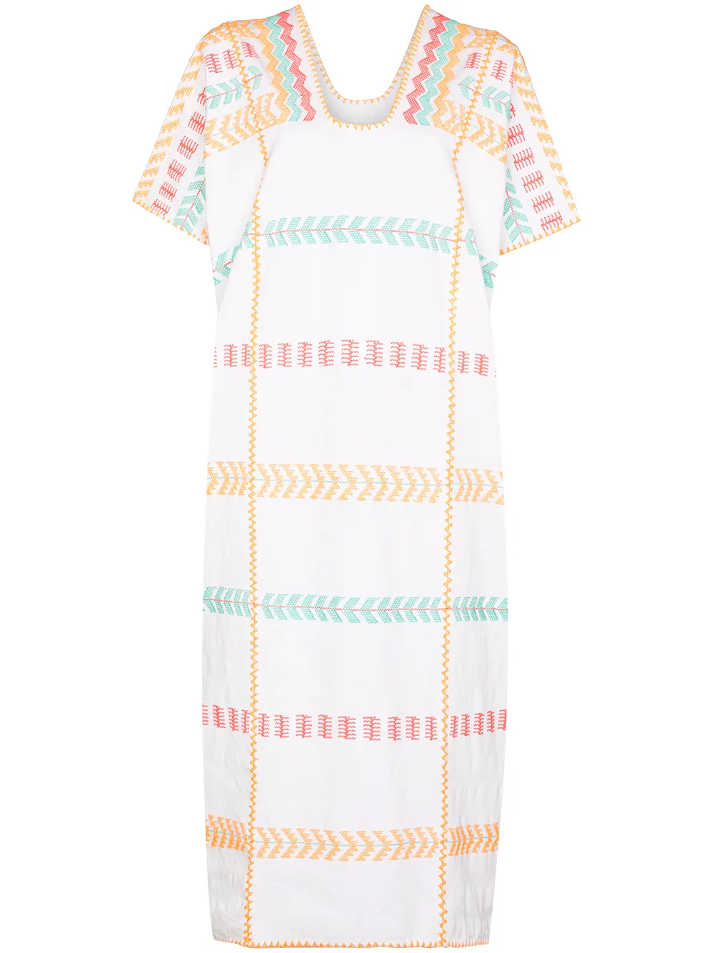 Pippa Holt платье миди с вышивкой