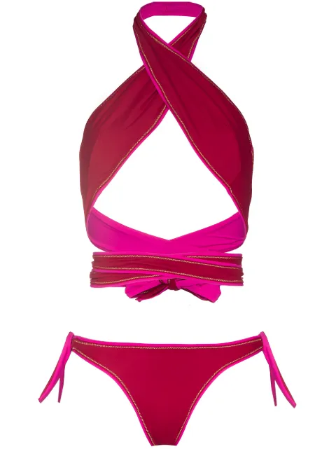 Reina Olga Showhorse cross-front bikini