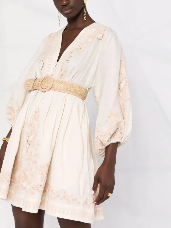 zimmermann prima dot dress