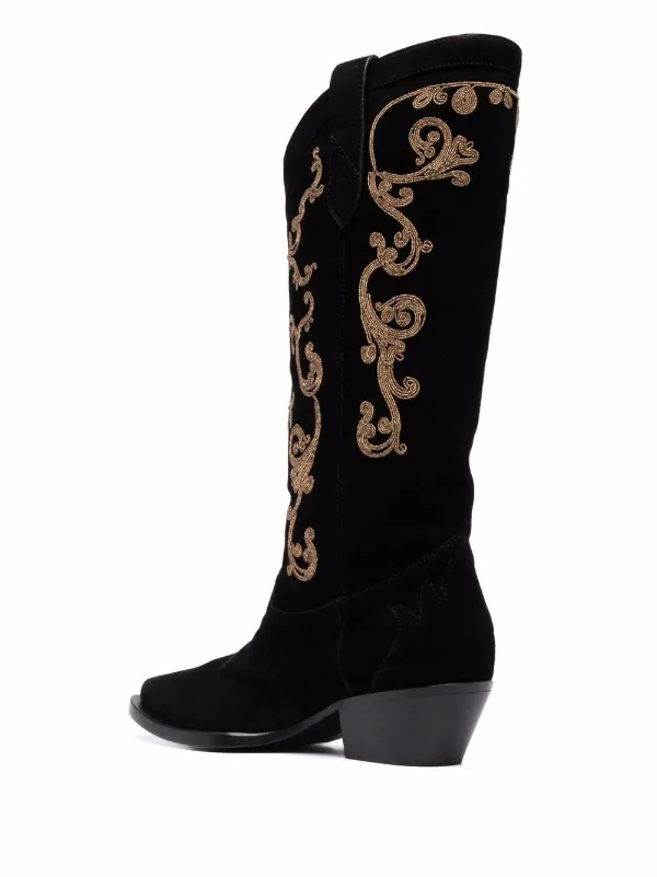 beaded cowboy boots