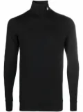 AMBUSH logo-embroidered roll-neck jumper - Black