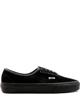 black suede authentic vans