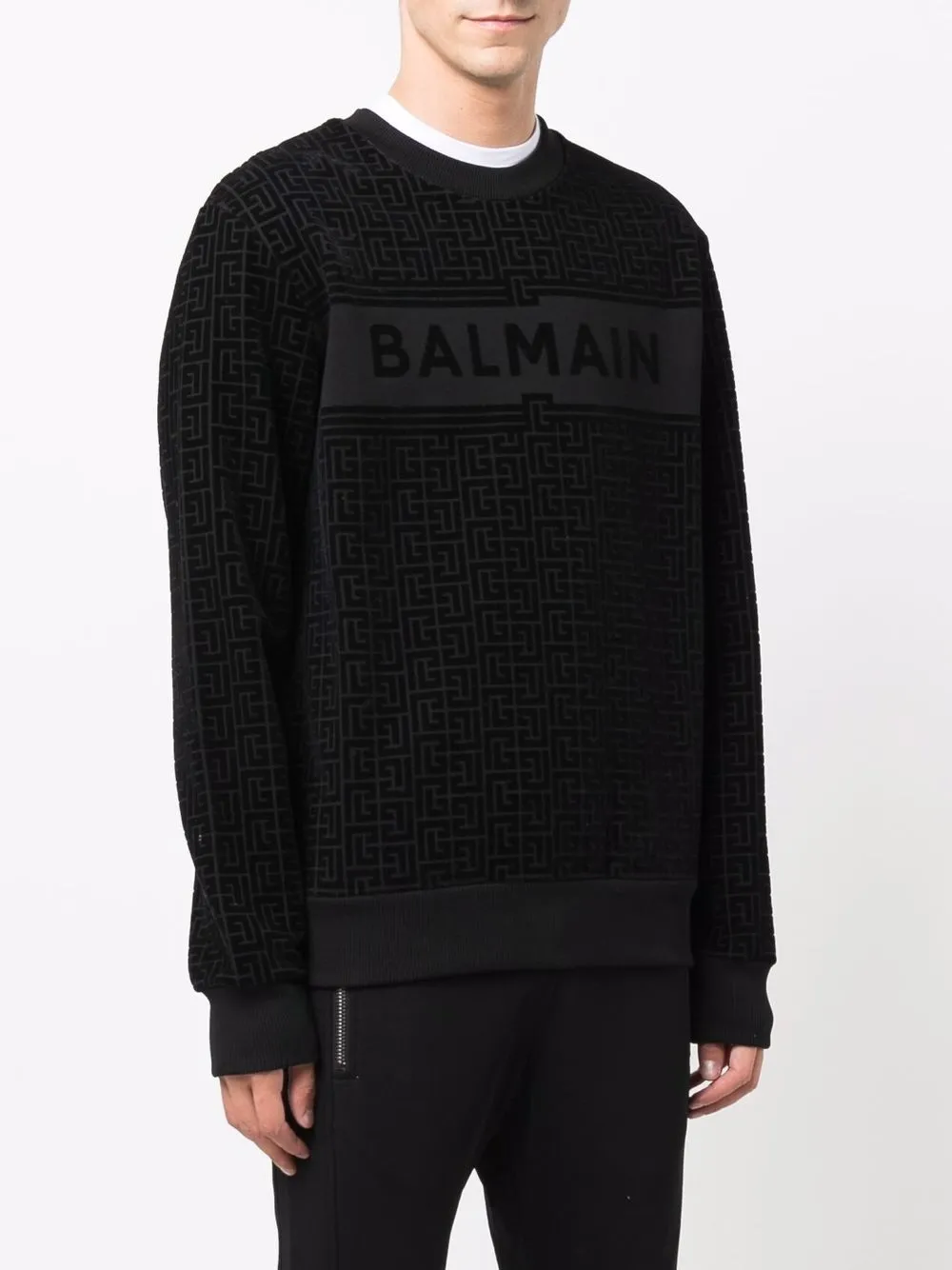 фото Balmain толстовка с логотипом