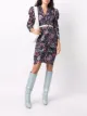 Image 2 of Isabel Marant floral-print ruched dress