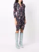 Isabel Marant floral-print ruched dress