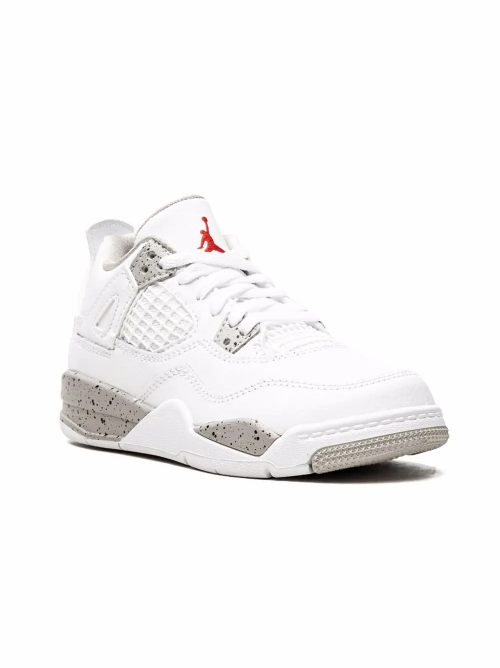 

Jordan Kids tenis Air Jordan 4 Retro - Blanco