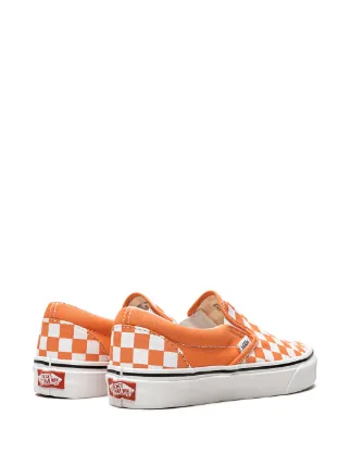 "Classic Checkerboard ""Cadmium Orange"" 套穿式板鞋"展示图