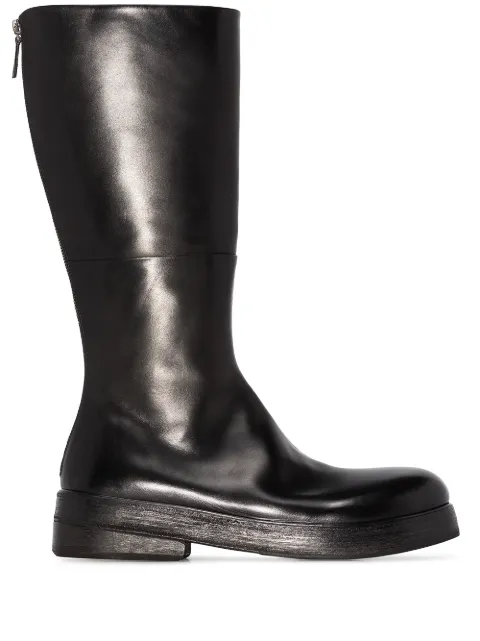 Marsèll zip-up leather boots