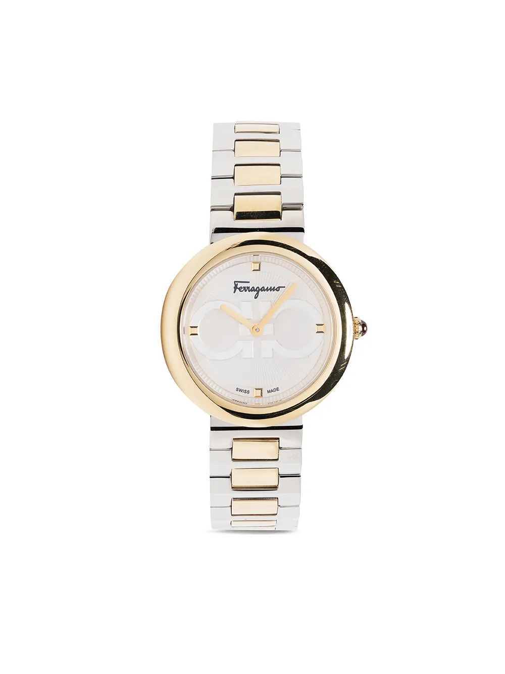 

Salvatore Ferragamo Watches reloj Chic Gancini de 32mm - Plateado