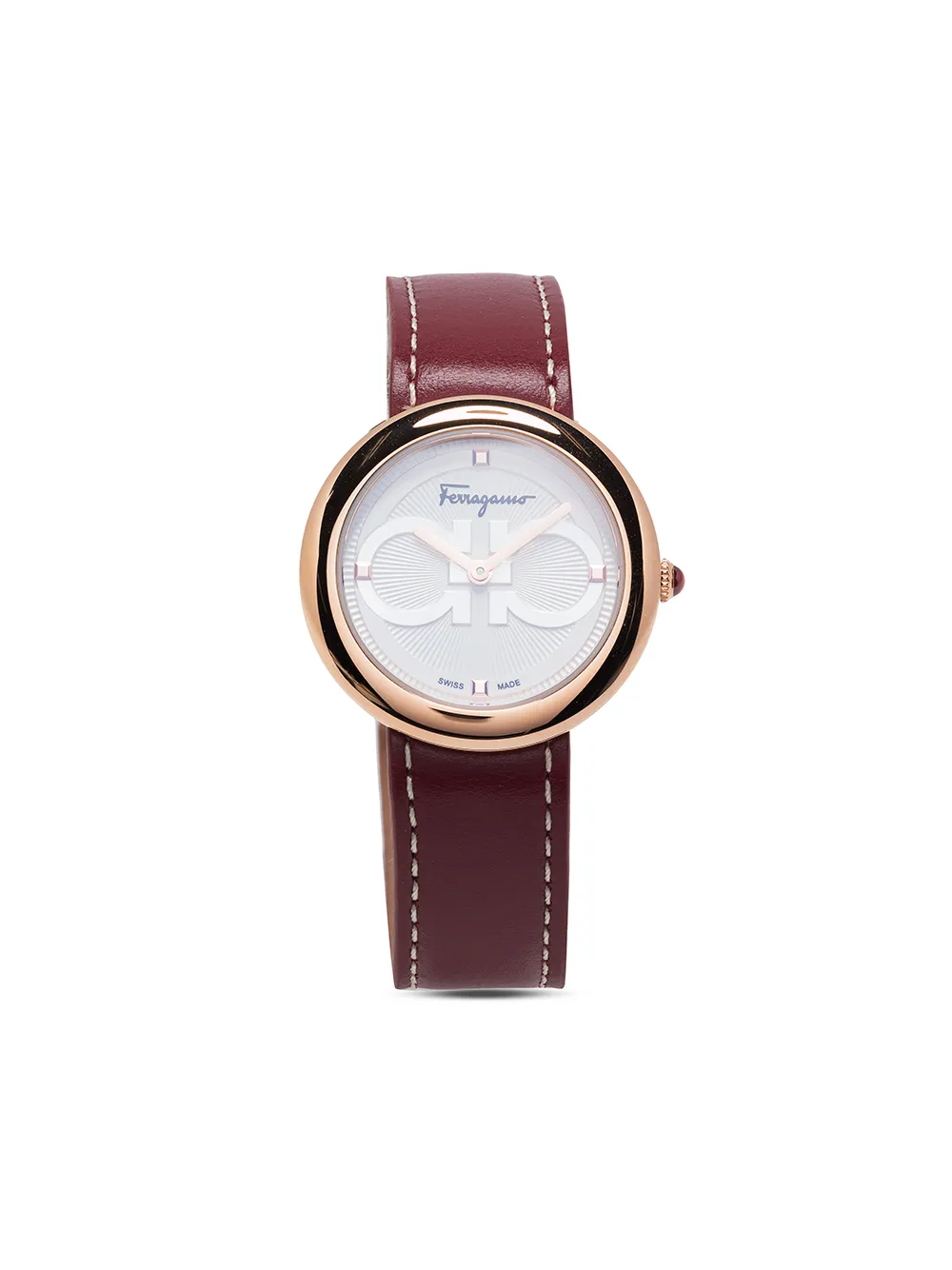 

Salvatore Ferragamo Watches reloj Chic Gancini de 33mm - Rojo