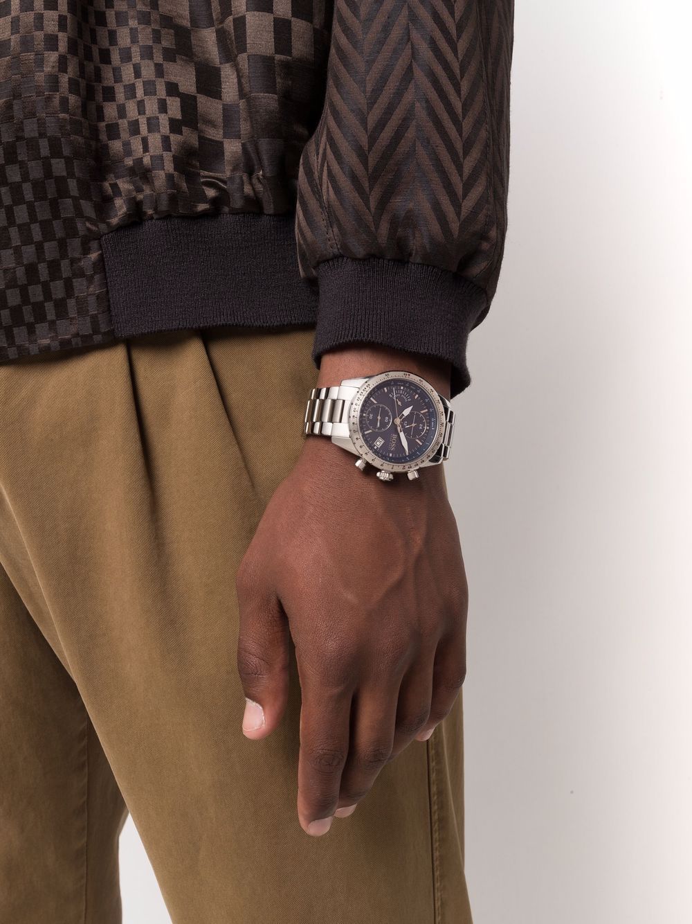 фото Boss hugo boss наручные часы pilot edition chronograph 44 мм