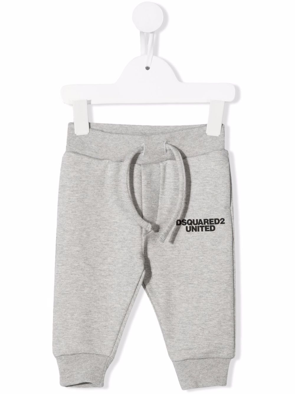 Dsquared2 Babies' Logo-print Track Trousers In Grey
