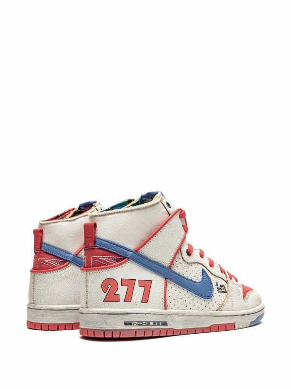 Shop Nike X Ishod Wair X Magnus Walker Sb Dunk High Sneakers With Express Delivery Farfetch